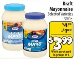 Mac's Market Kraft mayonnaise offer