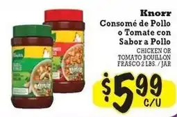 La Michoacana Consomé de pollo o tomate con sabor a pollo offer