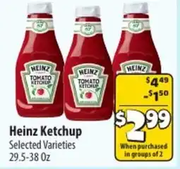 Mac's Market Heinz ketchup offer