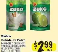 La Michoacana ZUKO bebida en polvo offer