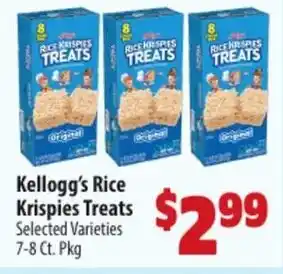 Mac's Market Kellogg's rice krispies treats offer