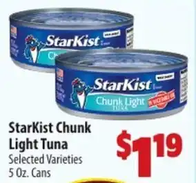 Mac's Market Starkist chunk light tuna offer