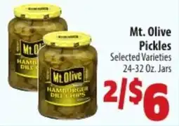 Mac's Market Mt. Olive pickles offer