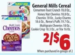Mac's Market General mills cereal offer