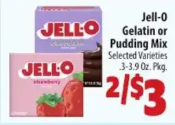 Mac's Market Jell-0 gelatin or pudding mix offer