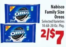 Mac's Market Nabisco family size oreos offer