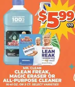 Price Cutter Mr.clean clean freak offer
