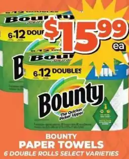 Price Cutter Bounty paper towels offer