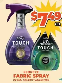 Price Cutter Febreze fabric spray offer