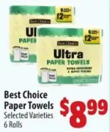 Mac's Market Best choice paper towels offer