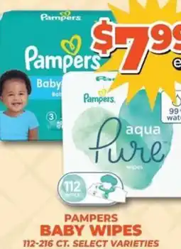 Price Cutter Pampers baby wipes offer
