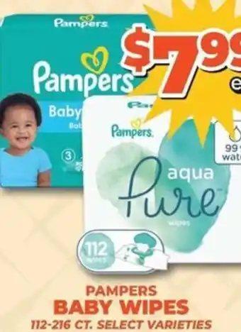 Price Cutter Pampers baby wipes offer