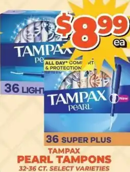 Price Cutter Tampax pearl tampons offer