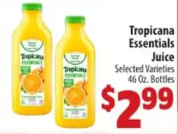 Mac's Market Tropicana essentials juice offer