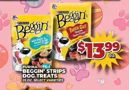 Price Cutter Beggin' strips dog treats offer