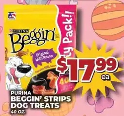 Price Cutter Beggin' strips dog treats offer