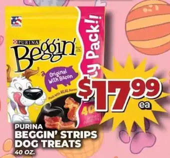Price Cutter Beggin' strips dog treats offer