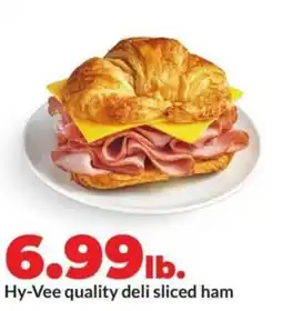 Hy-Vee Hy-Vee quality deli sliced ham offer