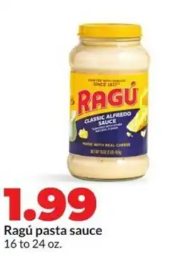 Hy-Vee Ragú pasta sauce offer