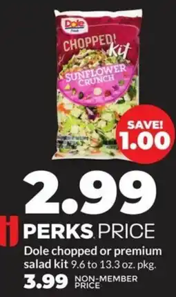 Hy-Vee Dole chopped or premium salad kit offer