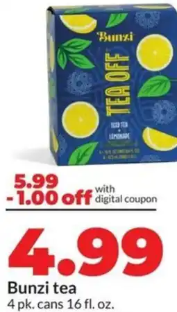 Hy-Vee Bunzi tea offer