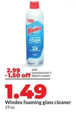 Hy-Vee Windex foaming glass cleaner offer
