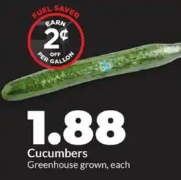 Hy-Vee Cucumbers offer