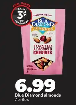Hy-Vee Blue diamond almonds offer
