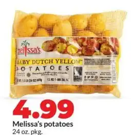 Hy-Vee Melissa's potatoes offer