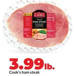 Hy-Vee Cook's ham steak offer