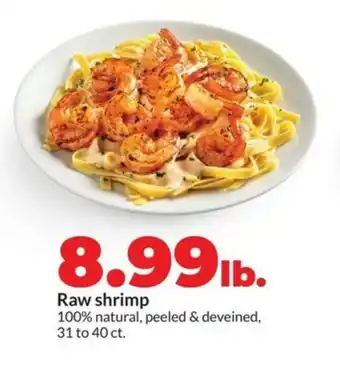 Hy-Vee Raw shrimp offer