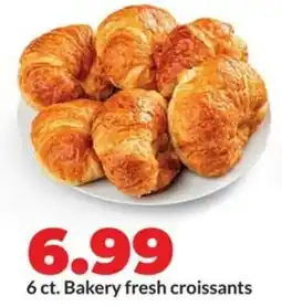 Hy-Vee Bakery fresh croissants offer