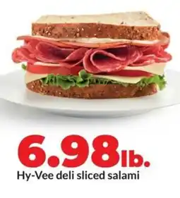 Hy-Vee Hy-vee deli sliced salami offer