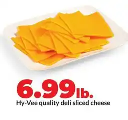 Hy-Vee Hy-vee quality deli sliced cheese offer