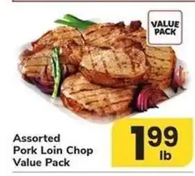 Safeway Assorted Pork Loin Chop Value Pack offer