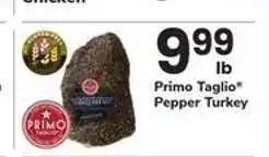 Safeway Primo Taglio Pepper Turkey offer