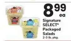Safeway Signature Select Packaged Salads offer