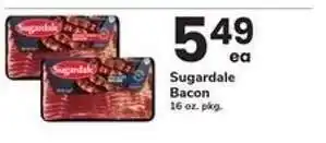 Safeway Sugardale Bacon offer
