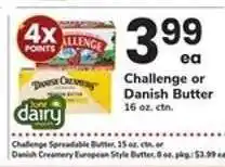 Safeway Challenge or Danish Butter offer