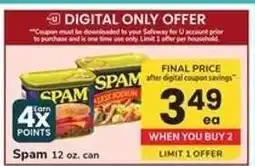 Safeway Spam offer