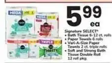 Safeway Signature Select offer