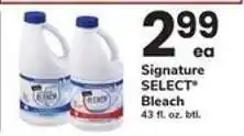 Safeway Signature SELECT Bleach offer