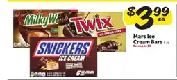 Winn Dixie Mars Ice Cream Bars offer