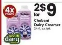 Safeway Chobani Dairy Creamer offer