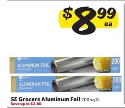 Winn Dixie SE Grocers Aluminum Foil offer