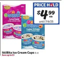 Winn Dixie IttiBitz Ice Cream Cups offer