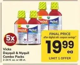 Safeway Vicks Dayquil & Nyquil Combo Packs offer