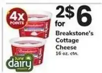 Safeway Breakstone's Cottage Cheese offer