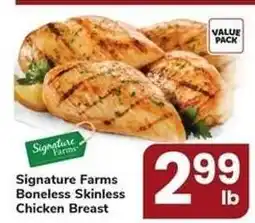 Safeway Signature Farms Boneless Skinless Chicken Breast offer