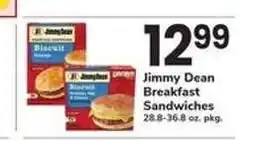 Safeway Jimmy Dean Breakfast Sandwiches offer